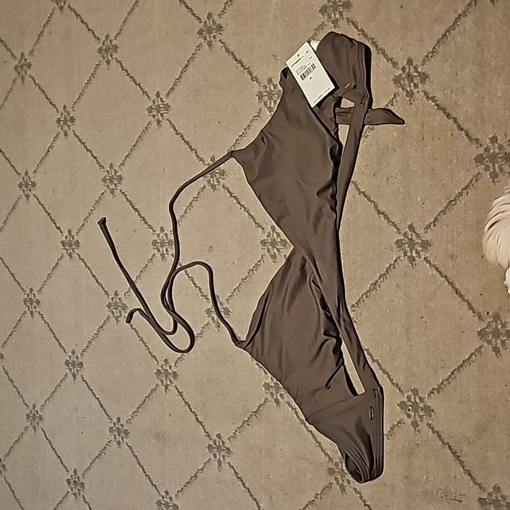 O'NEILL Womens size XL brown swimming top - Picture 4 of 4